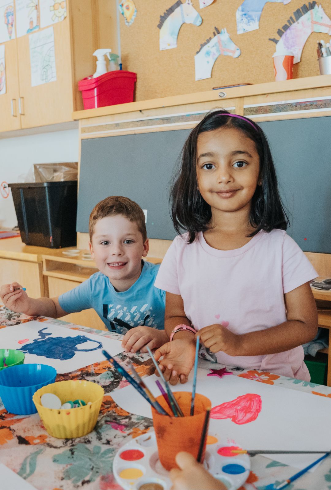 children at an OCSB classroom