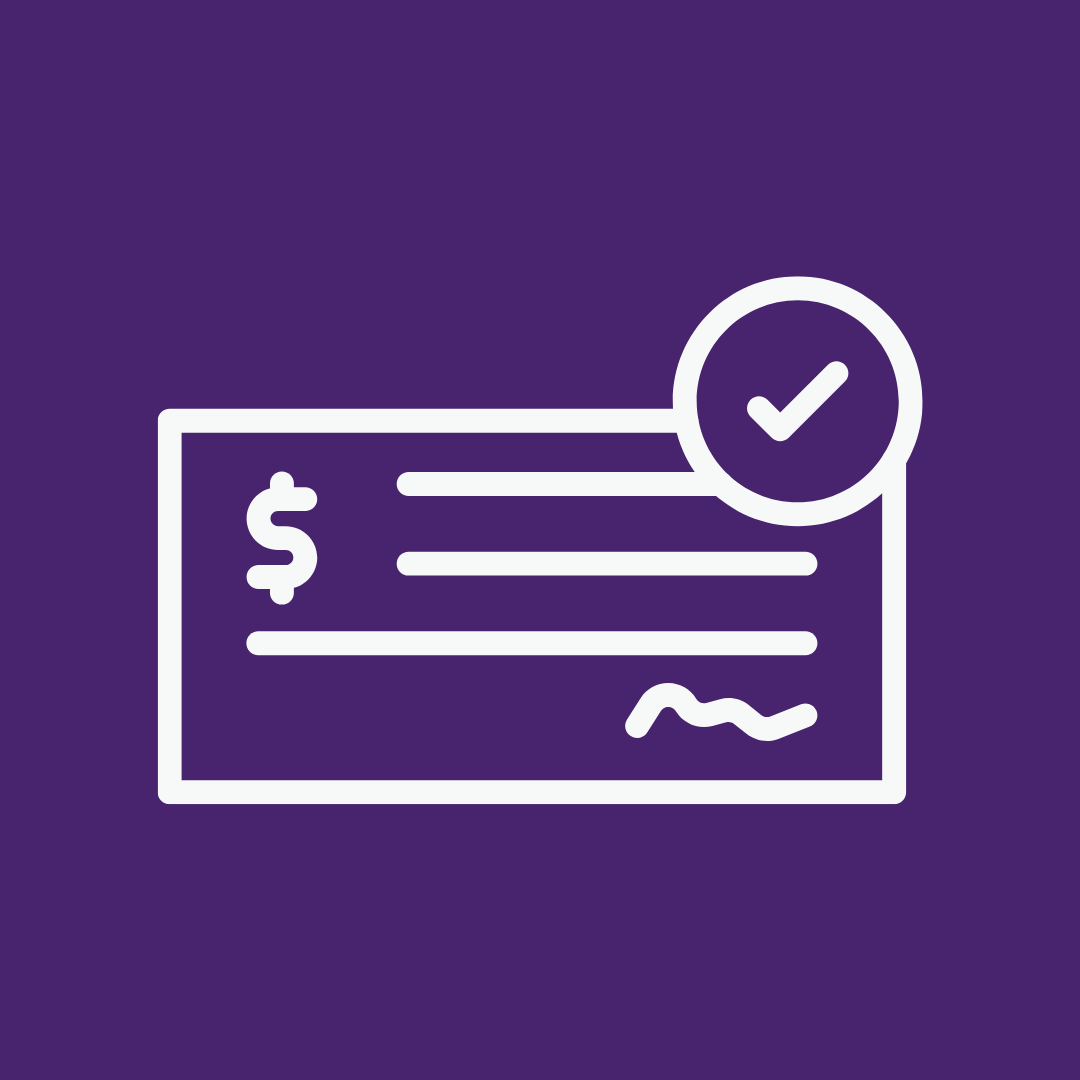 payments with cheque